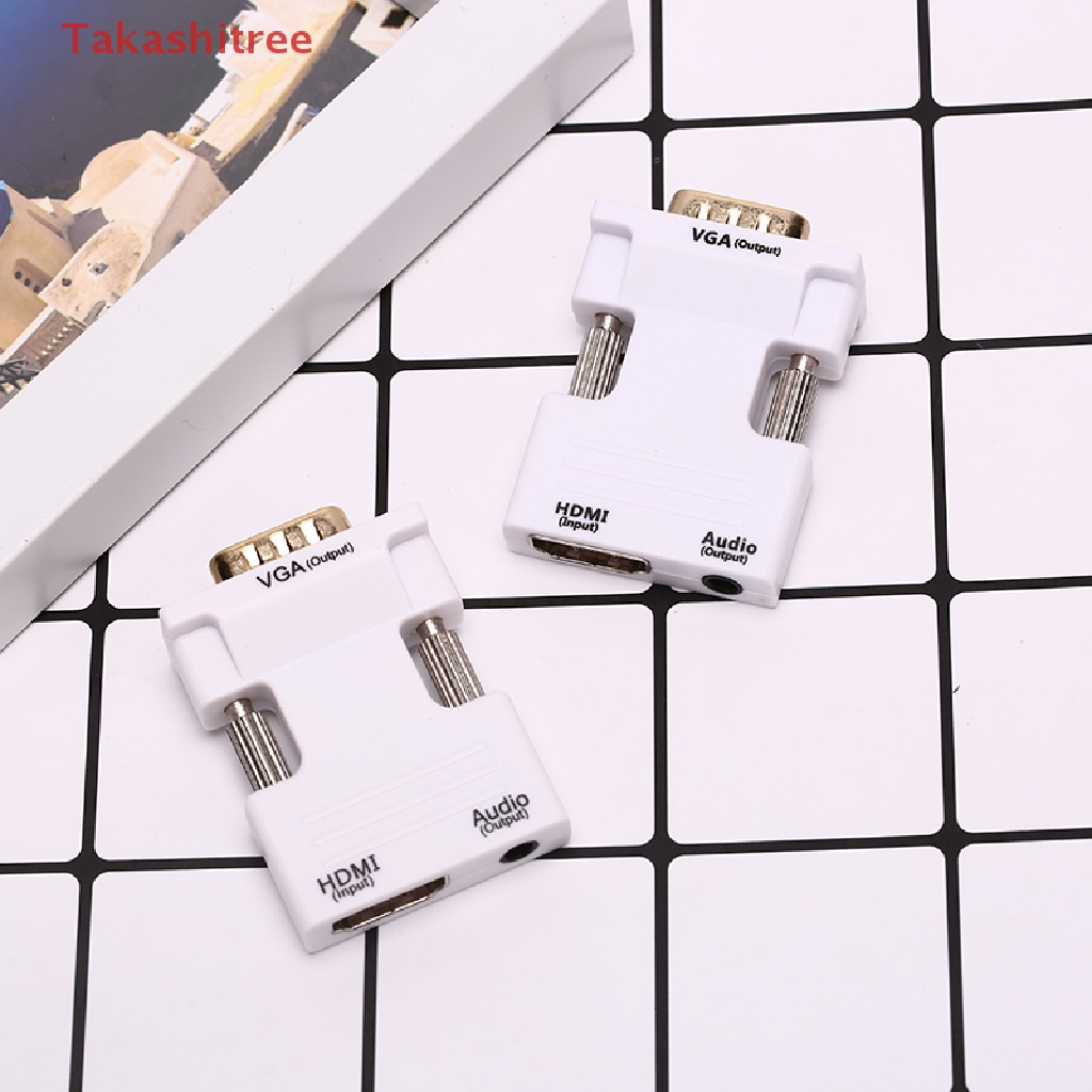 Đầu Chuyển Đổi VGA Sang HDMI Full HD 1080P Chuyên Dụng Cho Laptop PC Sang TV AV HDTV