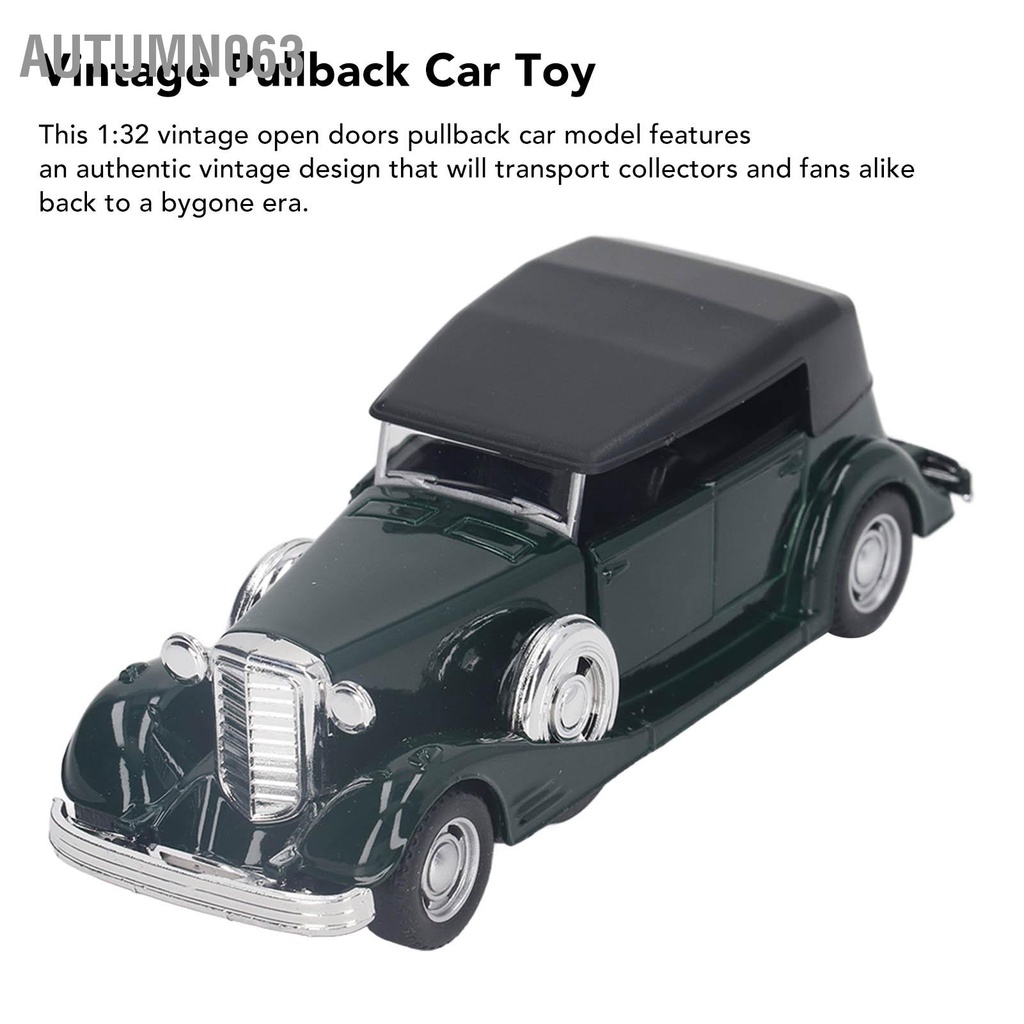 Mô Hình Xe Hơi Cổ Điển Bằng Hợp Kim Tỉ Lệ 1: 32