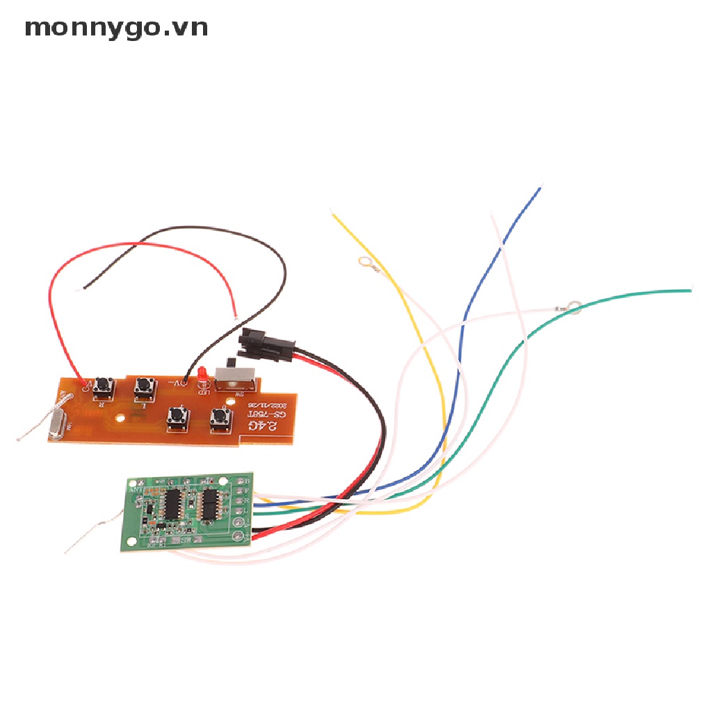 Bảng Mạch Nhận Tín Hiệu Điều Khiển Từ Xa 2.4G 4CH RC