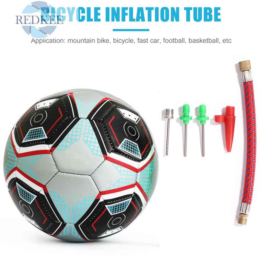 Set 5 Đầu Chuyển Đổi Ống Bơm Hơi Lốp Xe Đạp &amp; Bóng Rổ