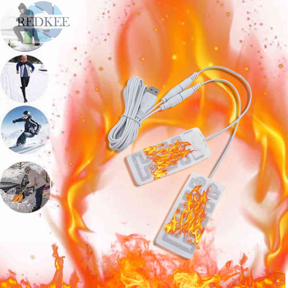 Đệm Sưởi Ấm Tay Chạy Điện 5V Bằng Sợi Carbon Tiện Dụng