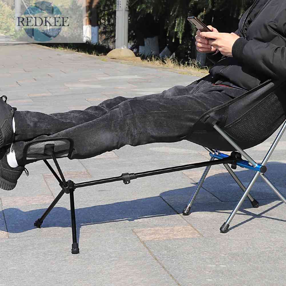Ghế Gác Chân Bằng Hợp Kim Nhôm Có Thể Gấp Gọn Tiện Dụng Khi Đi Câu Cá / Bãi Biển
