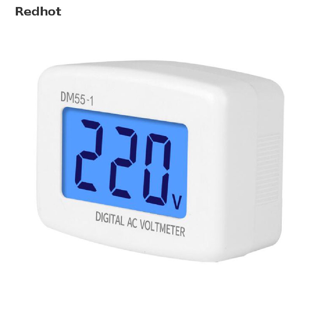 Vôn Kế Kỹ Thuật Số AC 80-300V DM55-1 Phích Cắm US