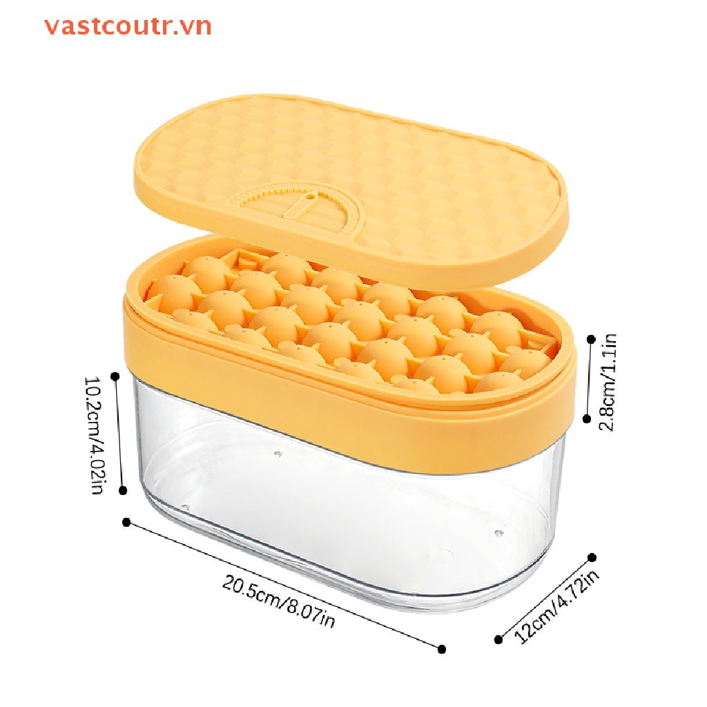 Khuôn Làm Đá Tròn Mini Tiện Dụng Cho Bia / Cà Phê