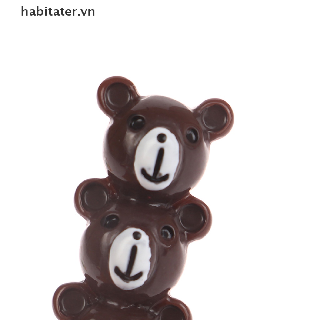 Phụ Kiện Resin Hình Động Vật Hoạt Hình Xinh Xắn Dùng Trang Trí Diy