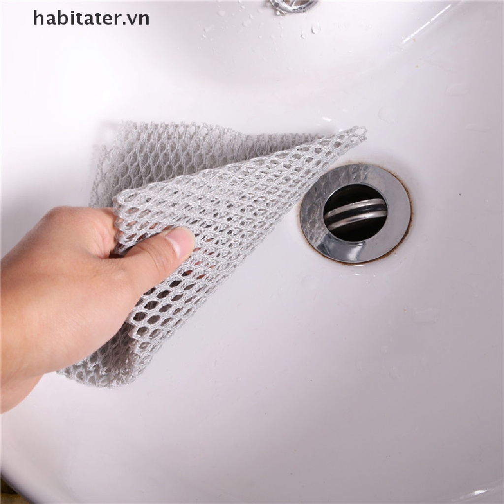 Set 2 Khăn Lưới Giặt Chén Đĩa Đa Năng Tiện Dụng