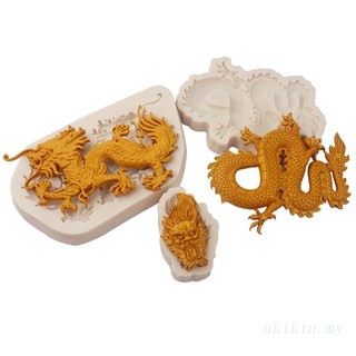 Khuôn Silicone Tạo Hình Rồng Trang Trí Bánh
