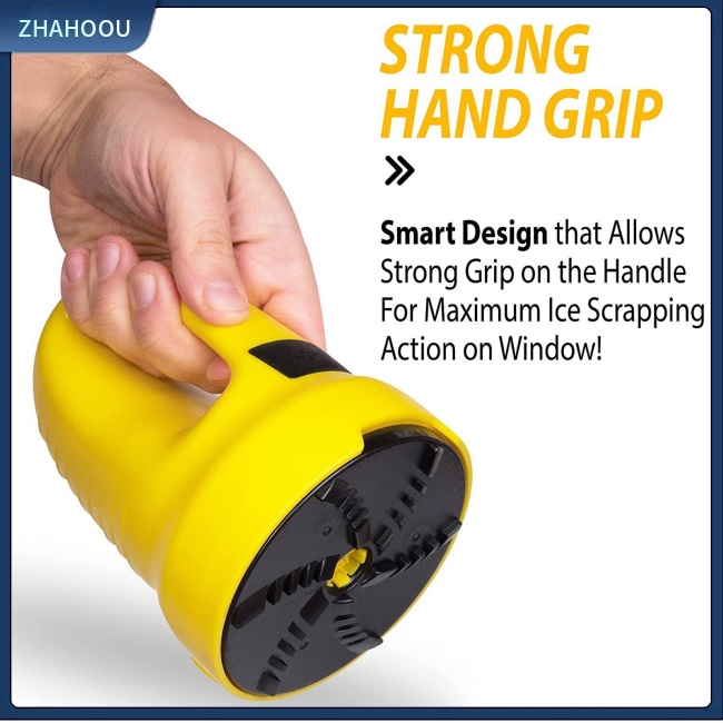 ☃Nhà Cửa☃ Dụng Cụ Cạo Tuyết Cho Kính Chắn Gió Cửa Sổ Bằng Điện Sạc Usb Đa Năng