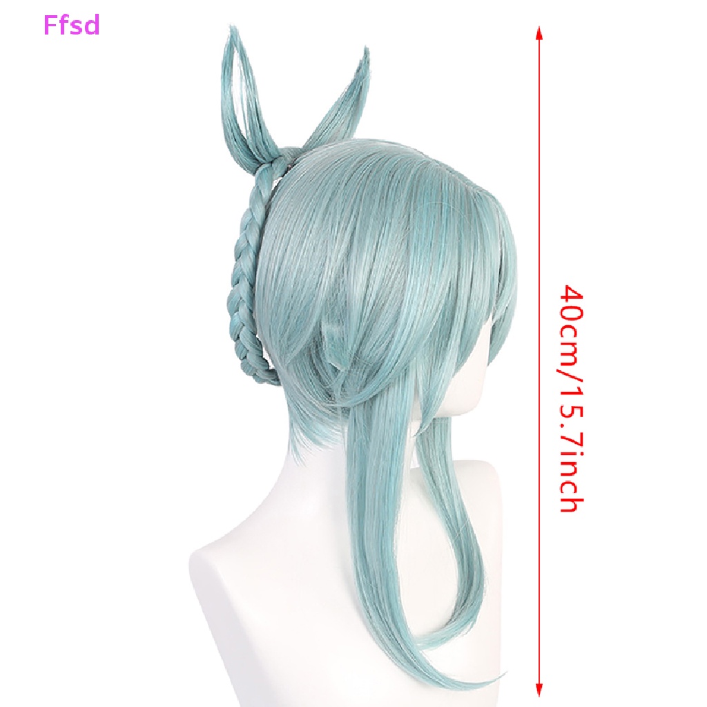 {Ffsd} Tóc Giả Thẳng Chịu Nhiệt Hóa Trang Genshin Va Chạm Vào Đường Phố