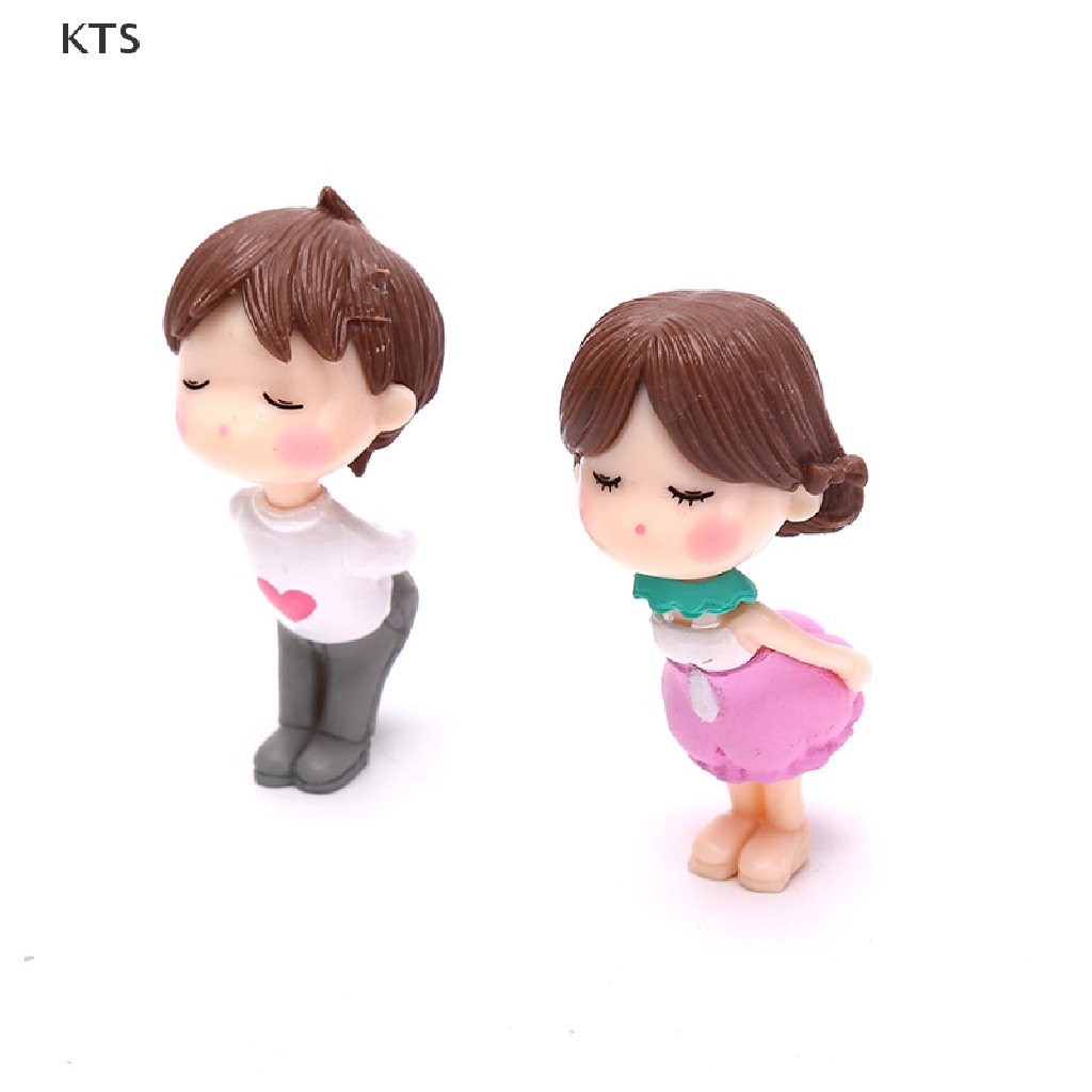 Set 2 Mô Hình Cặp Đôi Xinh Xắn Trang Trí Tiểu Cảnh