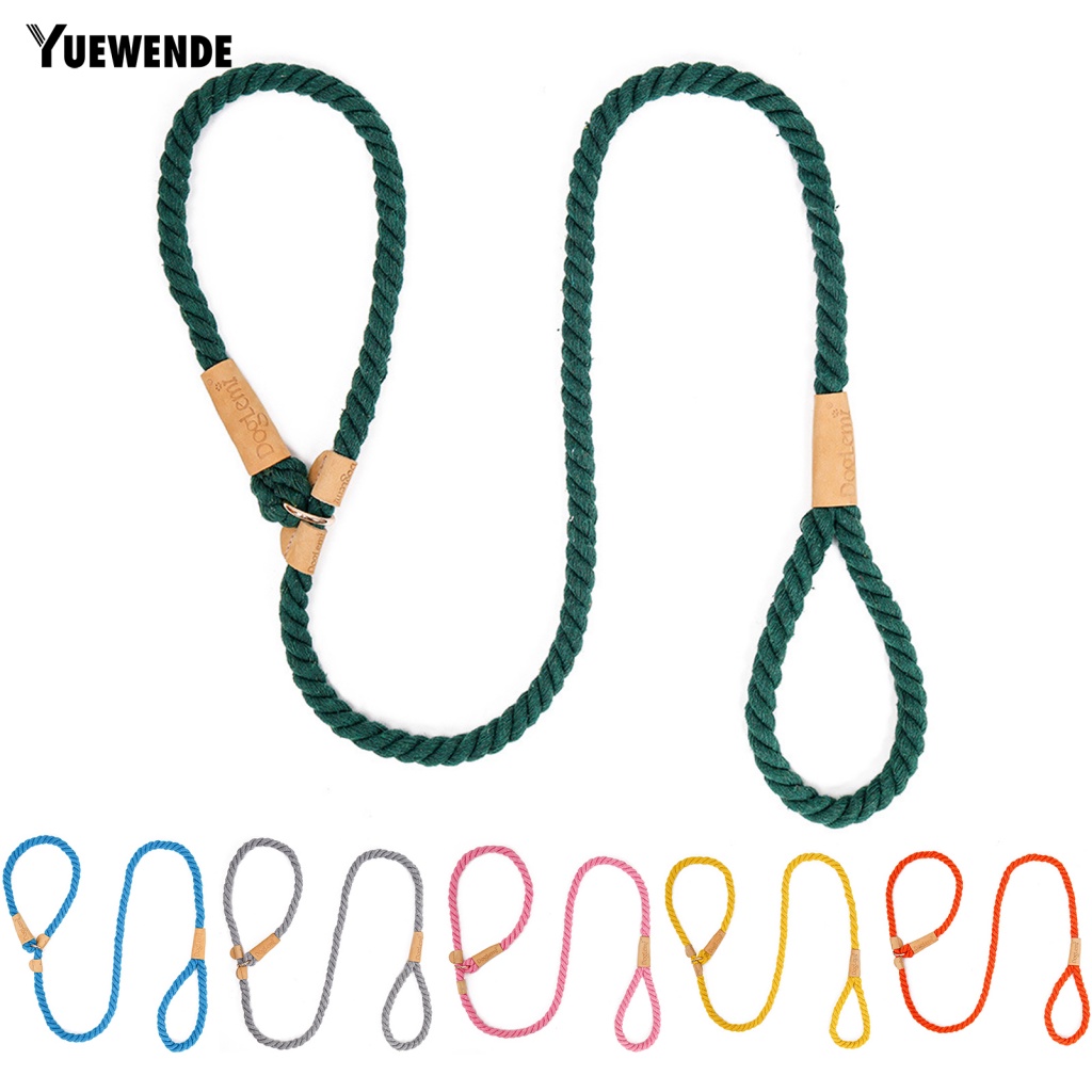 Dây Dắt Thú Cưng Đi Dạo Bằng Cotton Chống Cắn Bền Bỉ