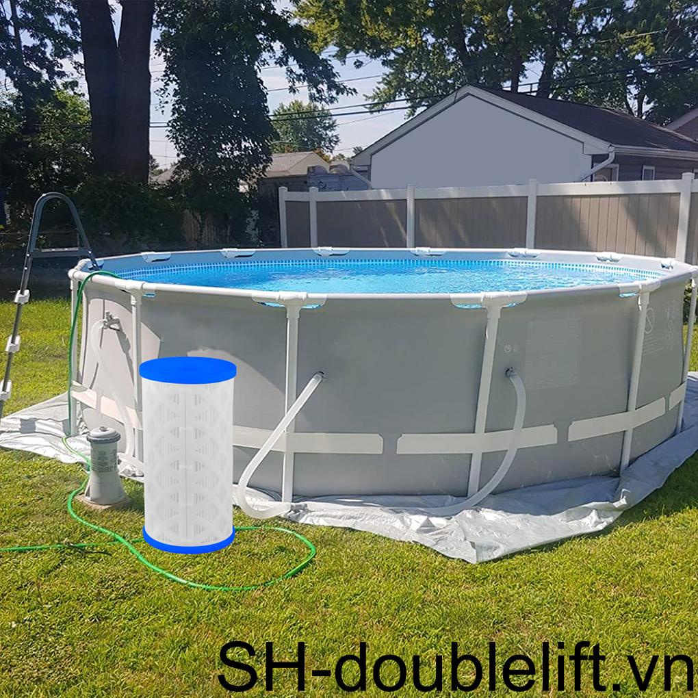 Đầu Lọc Cotton Xếp Ly Gắn Vòi Nước Bồn Rửa Nhà Tắm / Ban Công Tiện Dụng