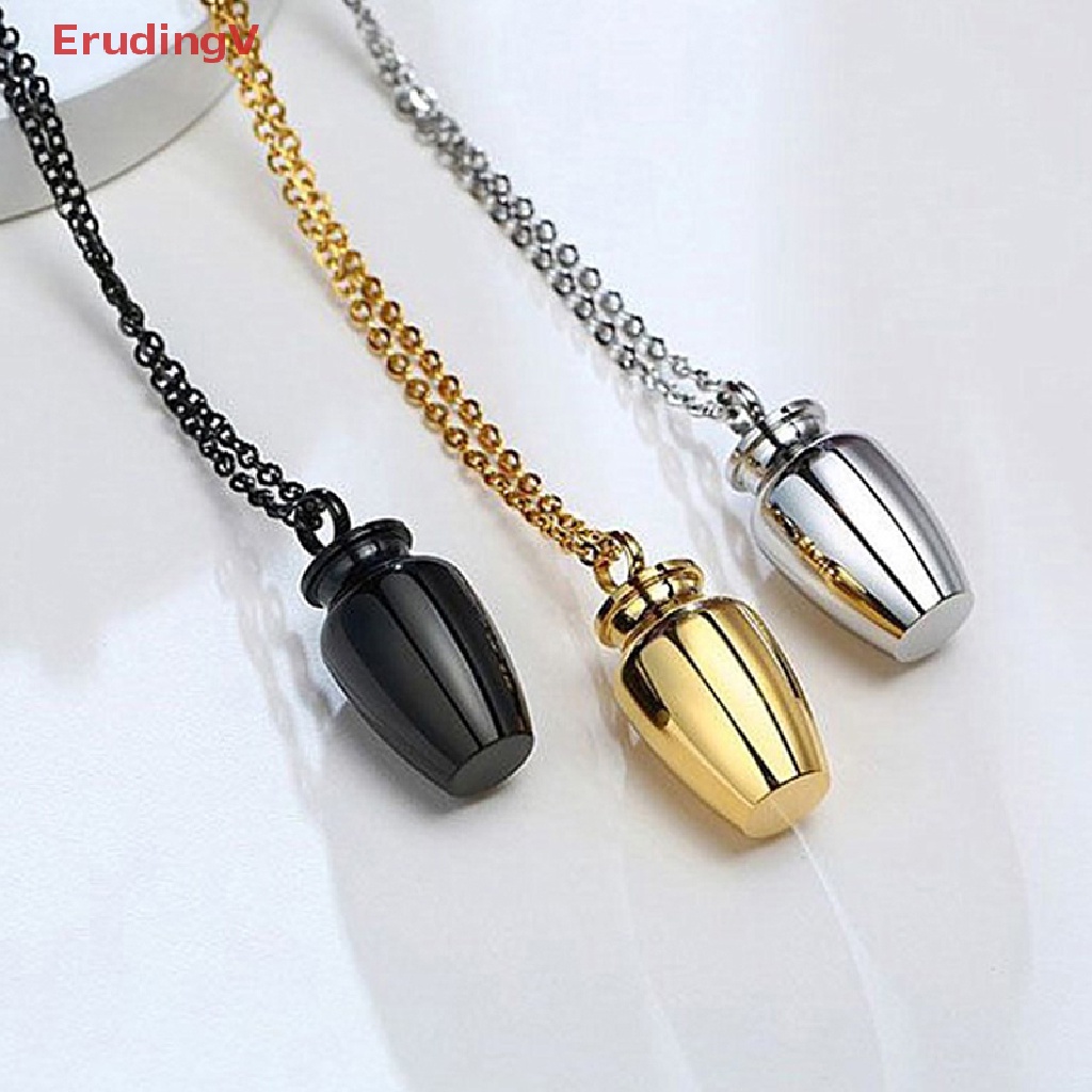 [ErudingV] Mặt Vòng cổ Bằng Thép Không Gỉ Giữ Kỉ Niệm