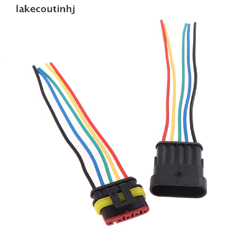 Phích Cắm Điện Kết Nối Tự Động Chống Nước 1 / 2 / 3 / 4 / 5 / 6Pin Male