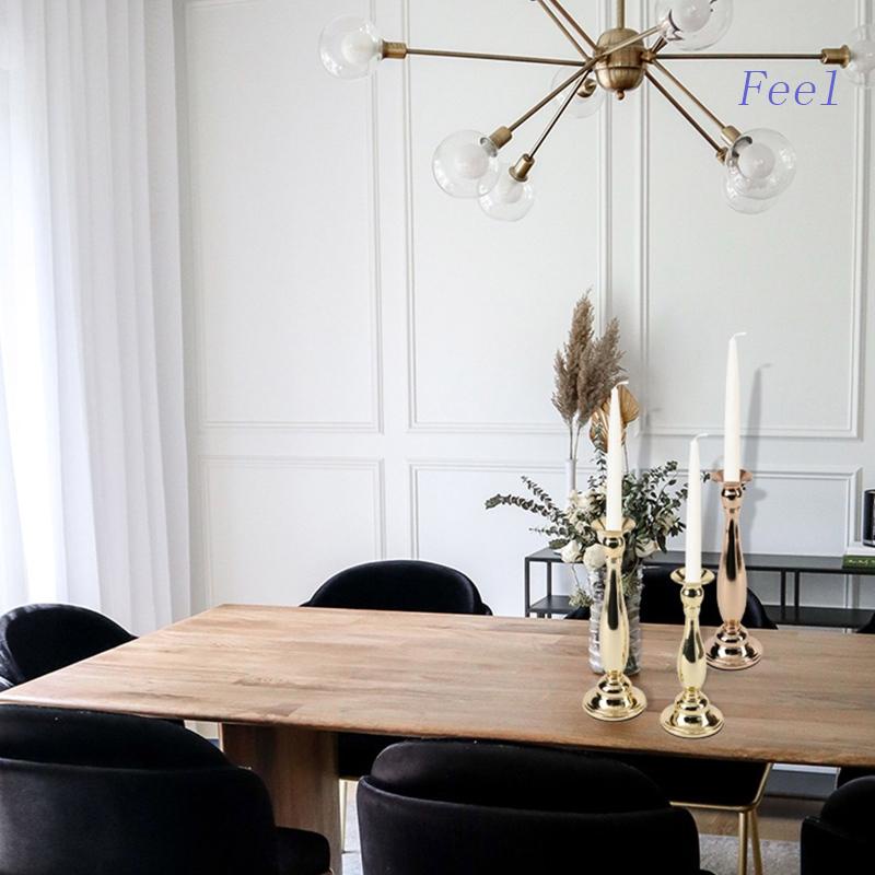 Giá Đỡ Nến Bằng Kim Loại Phong Cách La Mã Châu Âu Cổ Điển Trang Trí Bàn Tiệc Cưới Tại Nhà