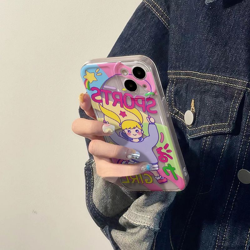 ✅Ốp Điện Thoại Trong Suốt Họa Tiết EXOB Dễ Thương Cho Iphone promax / 811 1213Pro / 7 14Plus 1213Pro