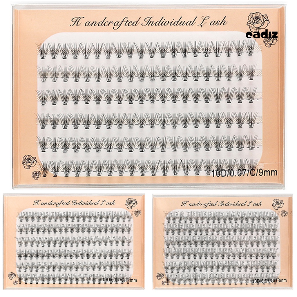1 Hộp Lông Mi Giả Sợi Dày Dùng Hóa Trang Hàng Ngày Cho Nữ CADI * 1 Hộp