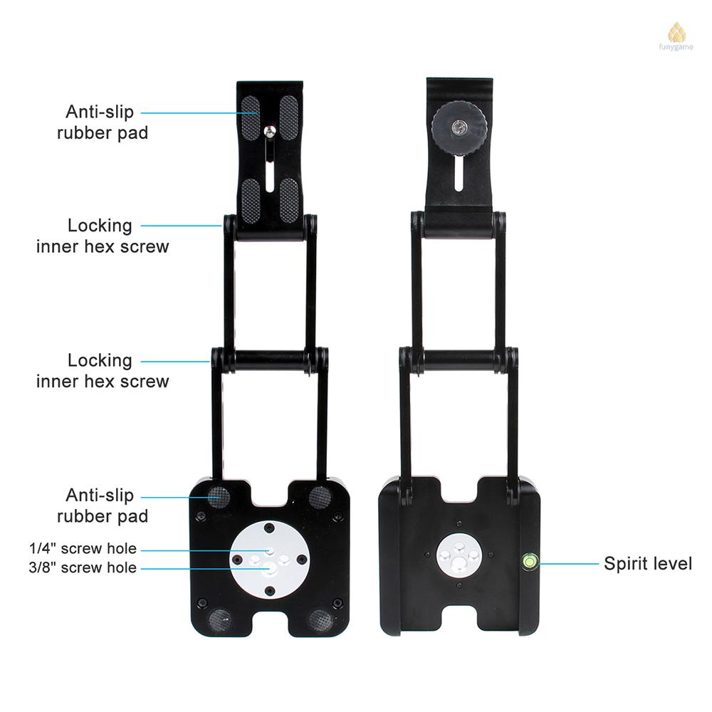 Đầu Nghiêng Chữ Z Bằng Hợp Kim Nhôm Linh Hoạt Cho Máy Ảnh DSLR ILDC Tải Trọng Lớn 3.5kg 3.5kg Chất Lượng Cao