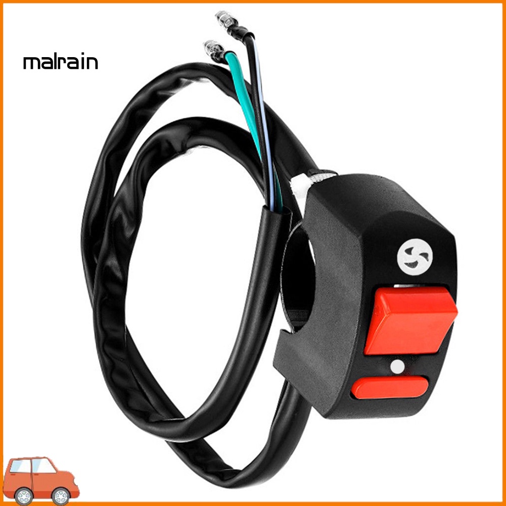 Công Tắc Đèn LED Sương Mù Gắn Tay Lái Xe Máy Hình Đôi Mắt Thiên Thần