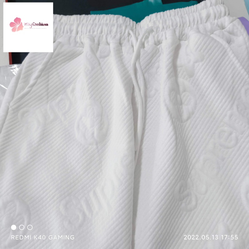 Quần dài dáng rộng lưng cao phù hợp với các kích thước thêu jacquard thời trang mùa xuân cho nữ 2022