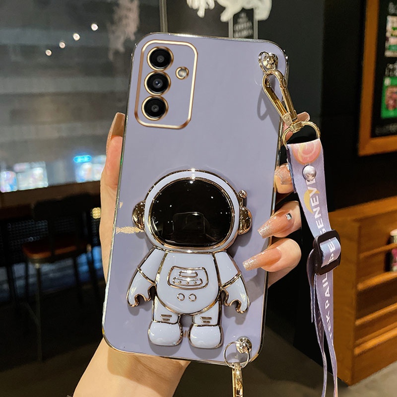 Ốp Điện Thoại Có Dây Gài Cho Samsung Galaxy A14 A13 A24 4G 5G A04S A34 A54 5G M23 F23 M14 M52 5G