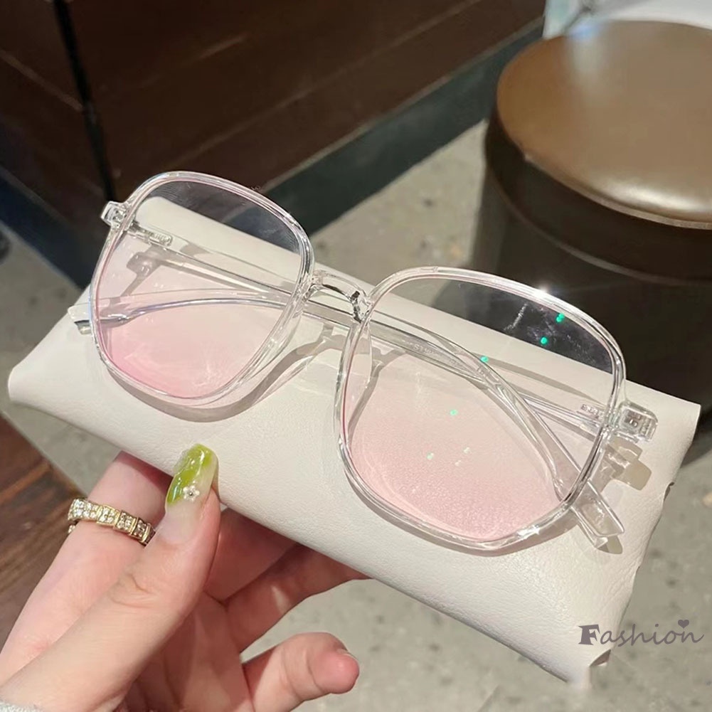 Kính Chống Ánh Sáng Xanh Gọng Kim Loại Phong Cách Retro Thời Trang Unisex