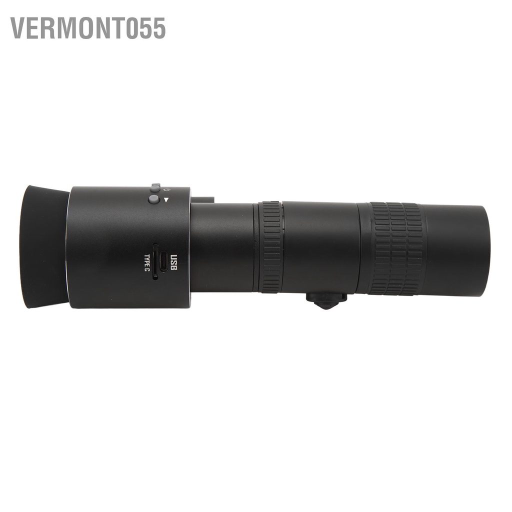 Vermont055 Thiết bị nhìn đêm một mắt Phạm vi hồng ngoại Kính thiên văn chéo di động HD ngoài trời 100‑240V NVP100C1