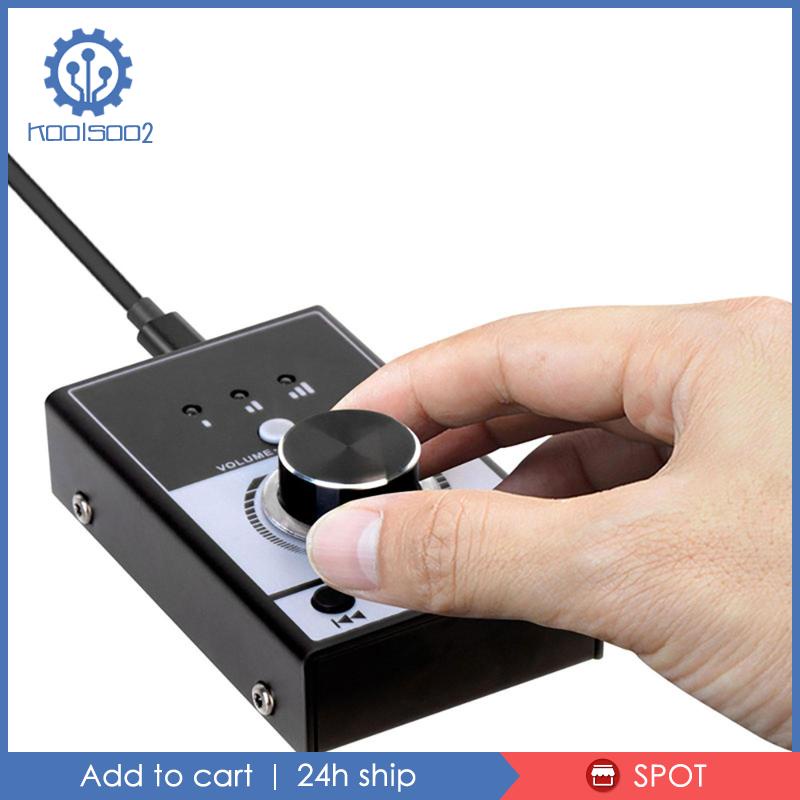 Nút Điều Chỉnh Âm Thanh Đa Phương Tiện Koolsoo2 Cho Win7 / 8 / 10