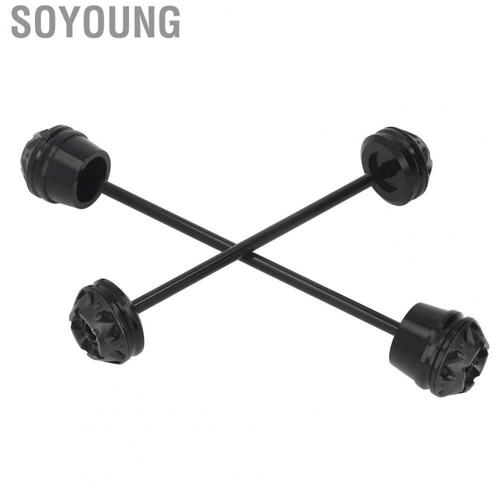 Soyoung Wheel Axle  Fall Stick Motorcycle Protection Ball Front and Rear Axles for Motorbike