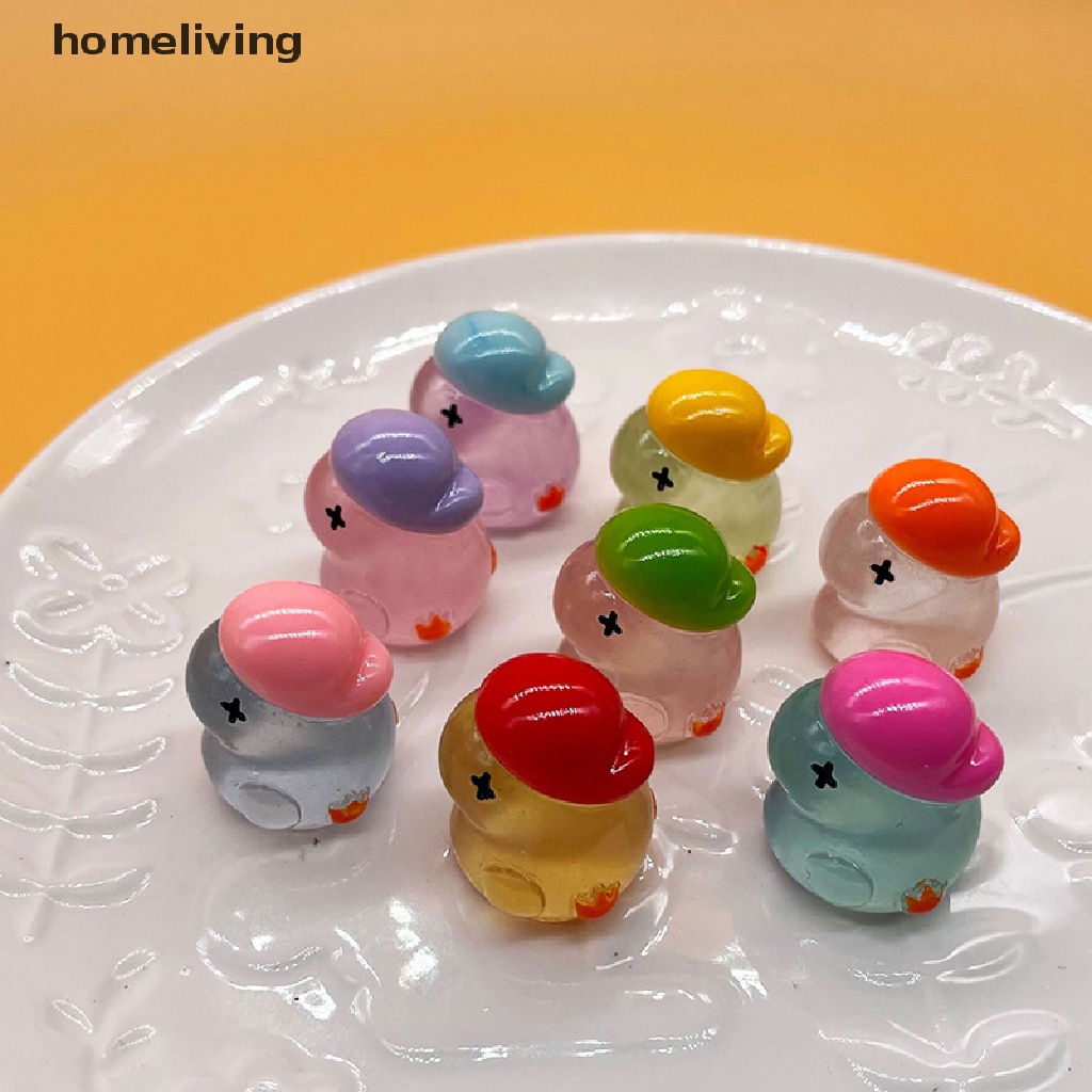 Bộ 2 Mô Hình Nhân Vật Hoạt Hình Mini Bằng Nhựa Resin Phát Quang Trang Trí Xe Hơi