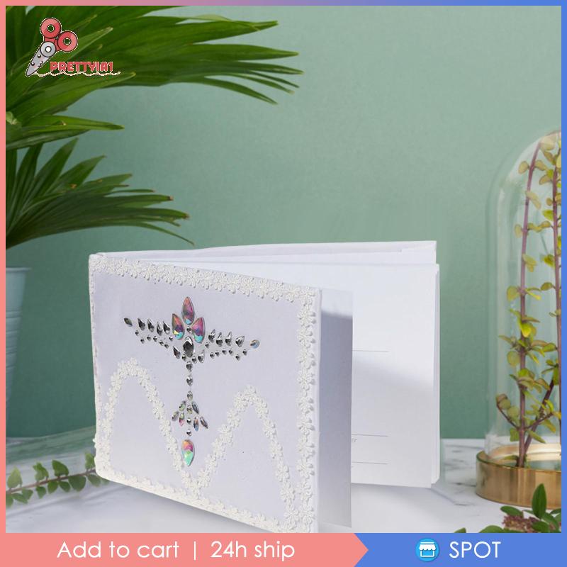 Sổ Lưu Niệm 38 Trang Prettyia1 Dùng Cho Tiệc Cưới / Sinh Nhật