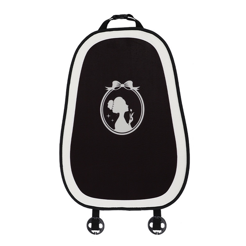 Plush Automotive Headrest Neck Pillow Creative Crown Automotive Waist Cushion Winter Soft Comfortable Warm Car Cushion Car headrests Waist Pillow  Car interior accessories