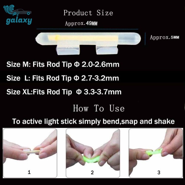 Galaxy 10 Que Phát Sáng Nhiều Kích Cỡ 35m