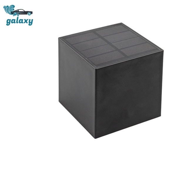 Galaxy Đèn Gắn Tường Hình Vuông Sử Dụng Năng Lượng Mặt Trời Chống Thấm Nước Điều Khiển Ánh Sáng Ban