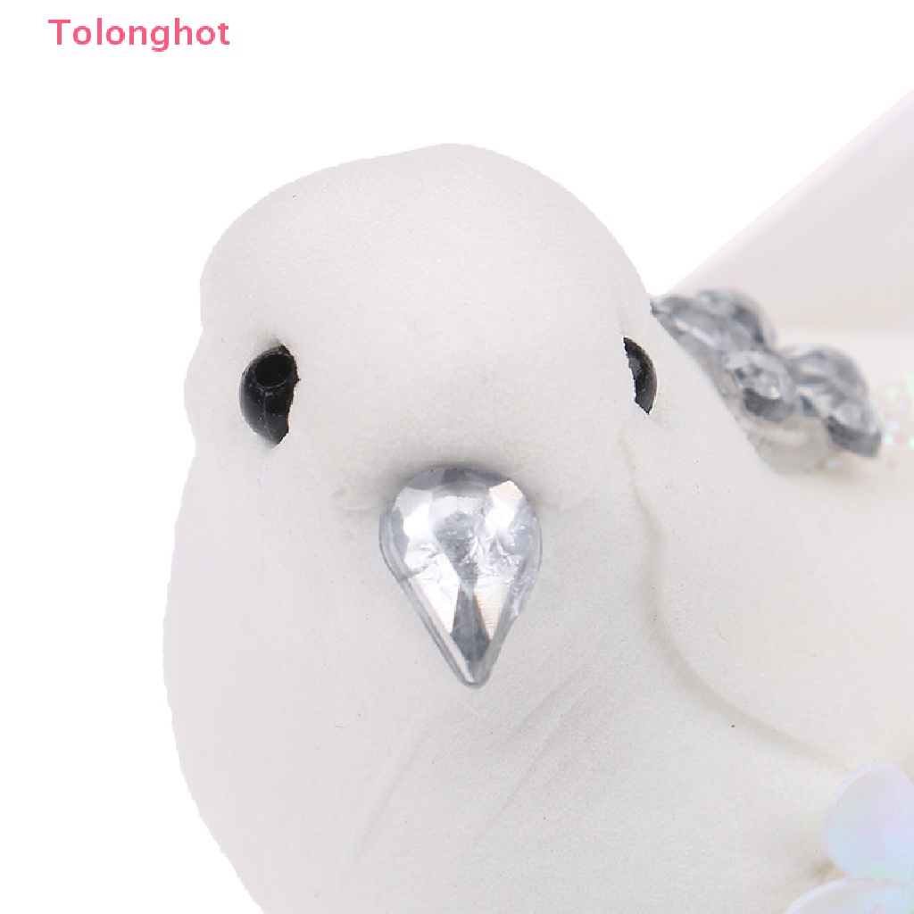 1 Chú Chim Bằng Xốp Nhân Tạo Trang Trí Cây Thông Giáng Sinh DIY