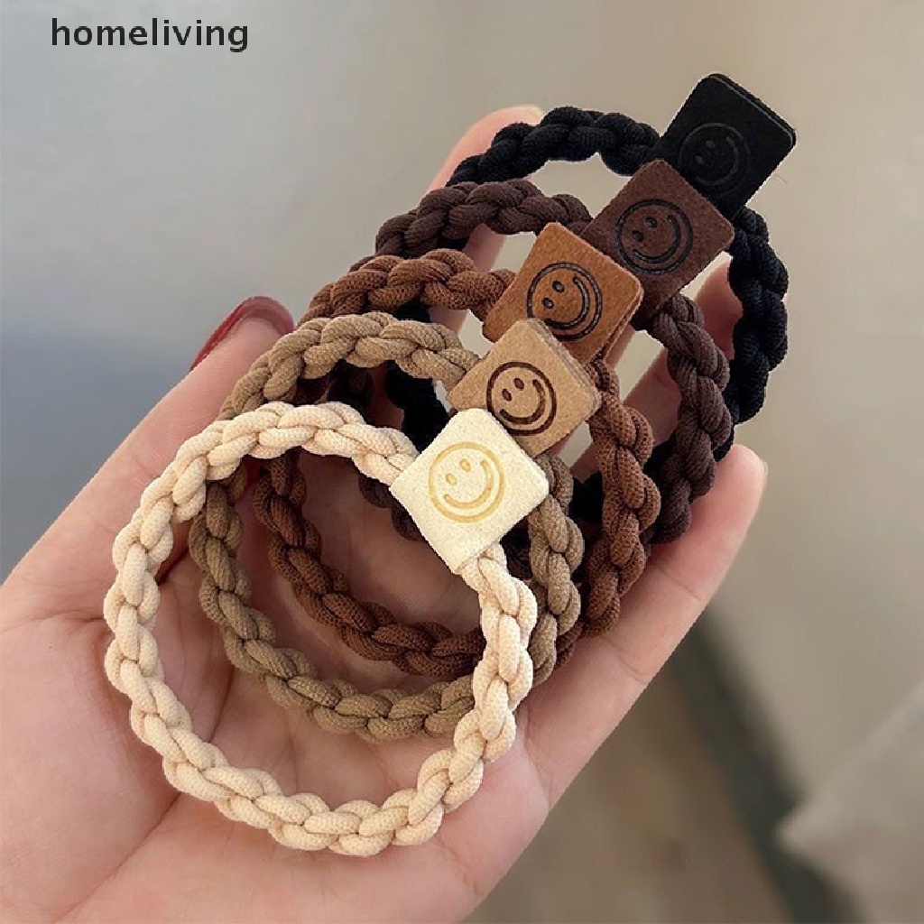 Dây Buộc Tóc Bằng Da Màu Cà Phê Thời Trang Dành Cho Nữ