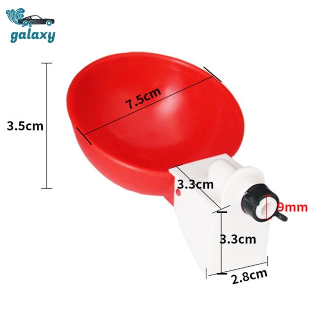 Galaxy Cốc Uống Nước Tự Động Cho Gà / Chim Bồ Câu