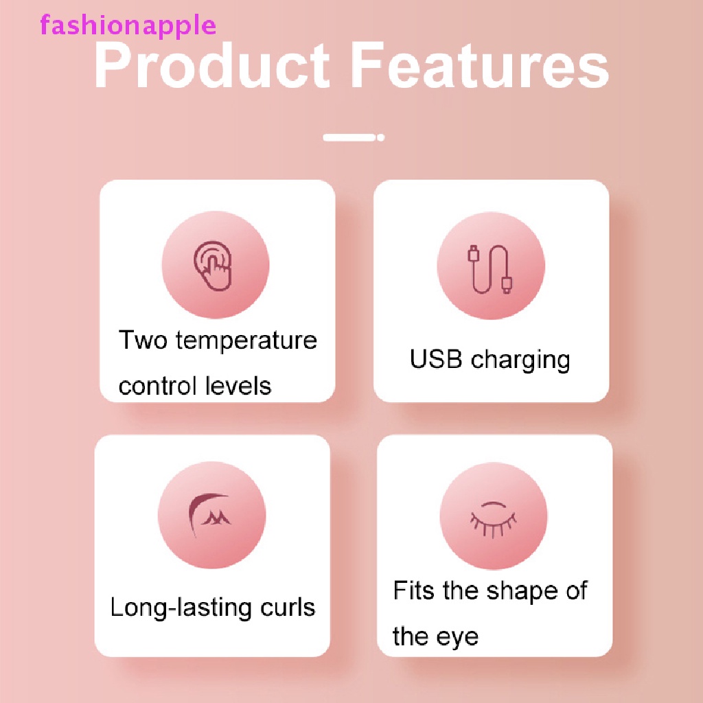 Dụng Cụ Uốn Lông Mi Bằng Nhiệt Điện Cổng Sạc USB