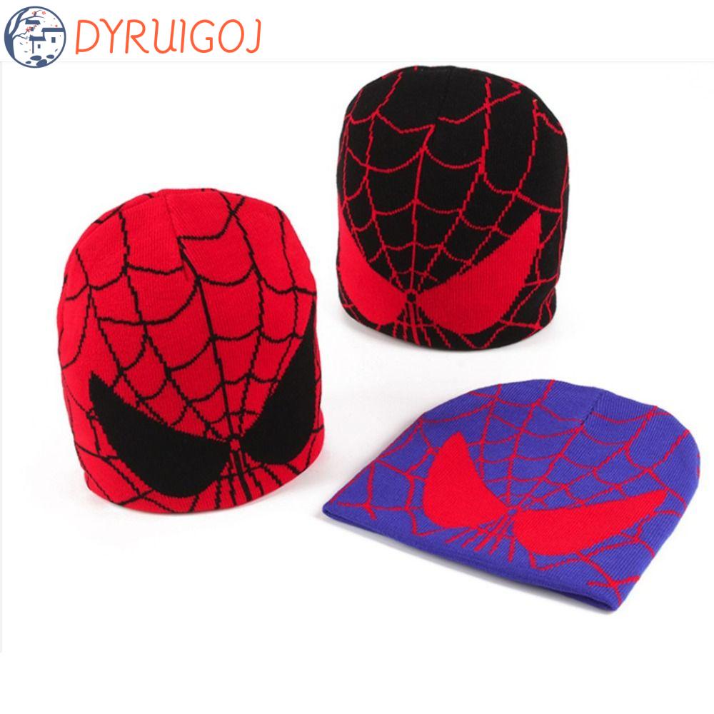 Dyruidoj Mũ Beanie Dệt Kim Thêu Hình Nhện Giữ Ấm Mùa Đông Thông Dụng Làm Quà Sinh Nhật Đầu Lâu