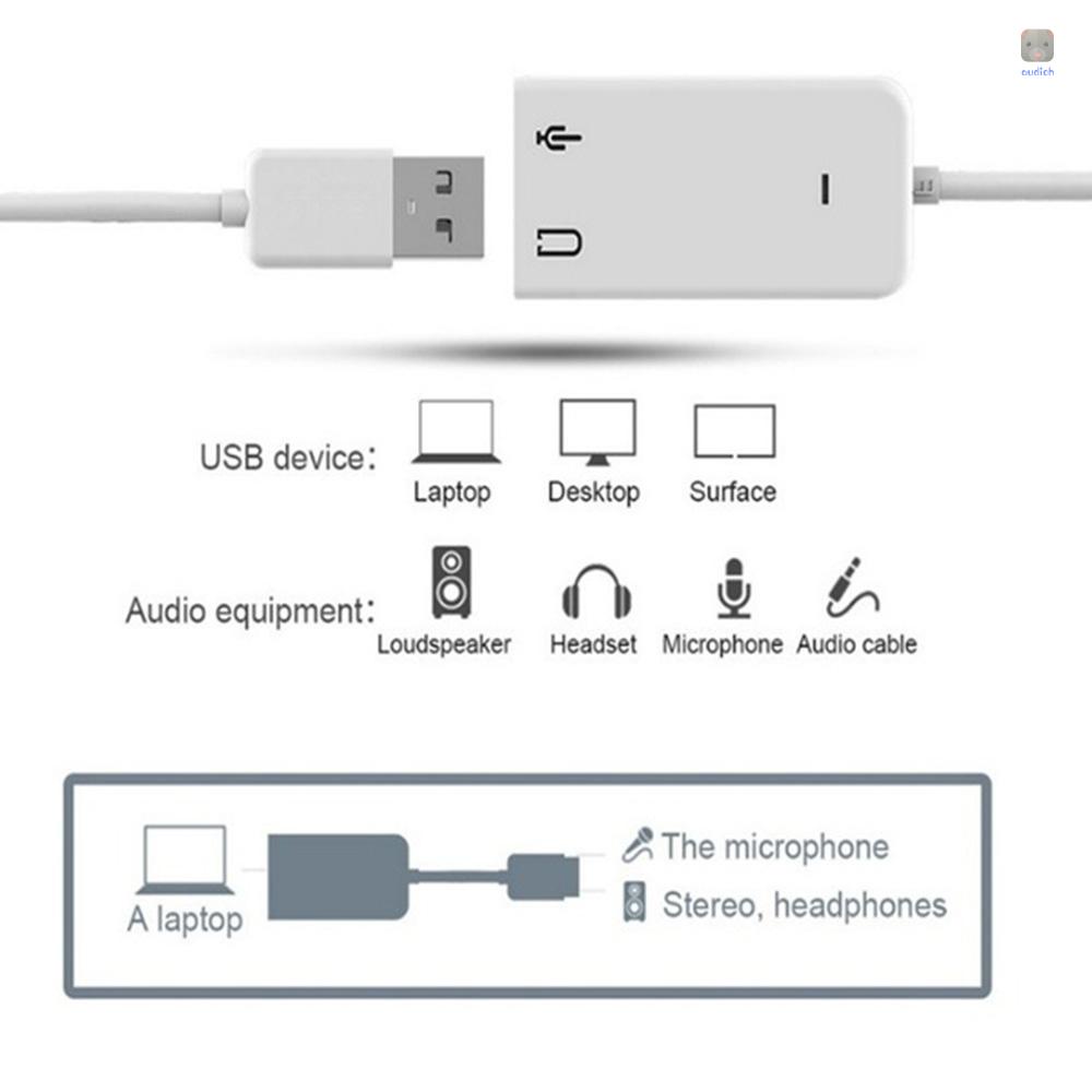 Bộ Chuyển Đổi Âm Thanh Micro V8S Đa Năng Chất Lượng Cao Cho Điện Thoại Laptop