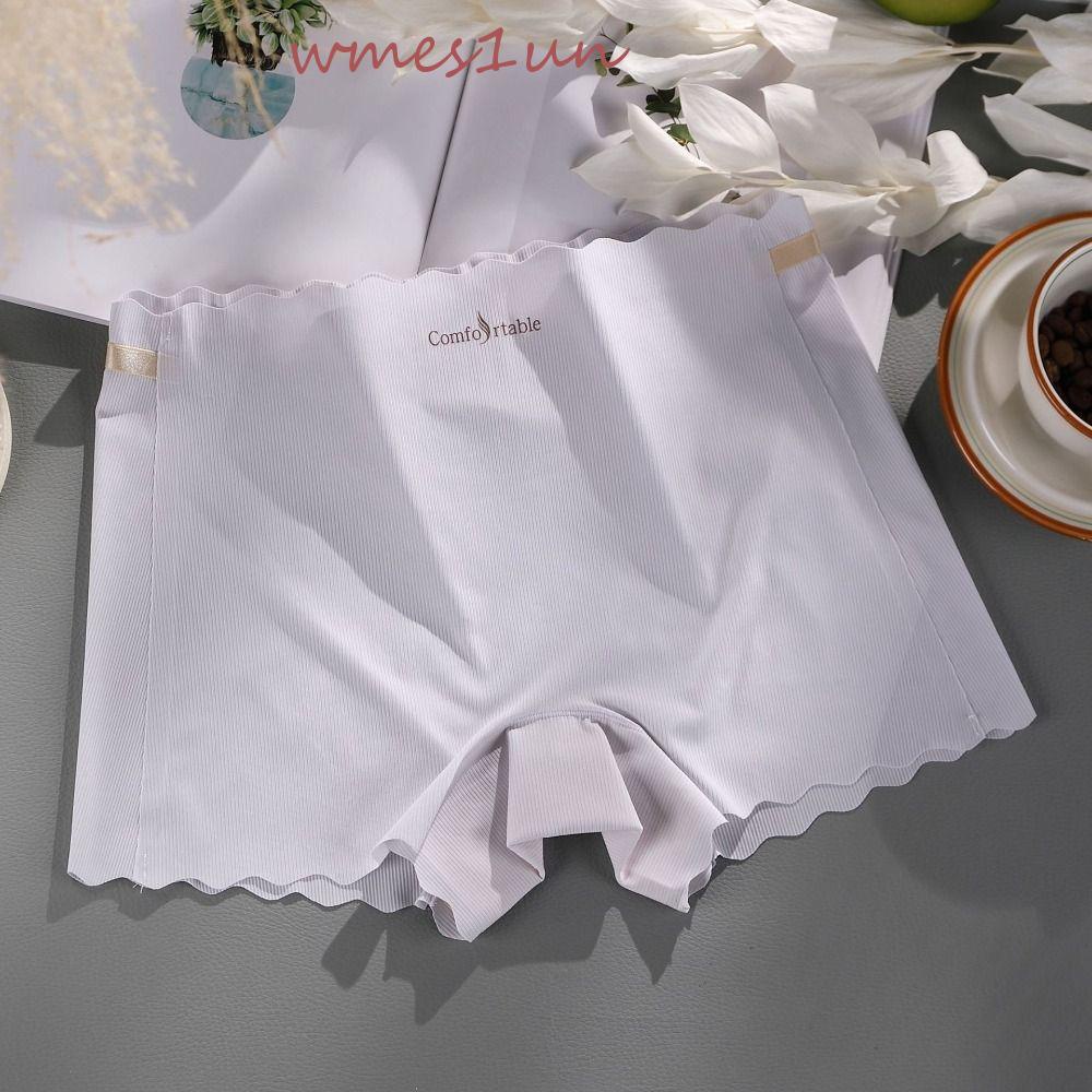 Quần Lót Boxer Lụa Lạnh Mềm Mại Thoáng Khí Phong Cách Hàn Quốc WMES15H