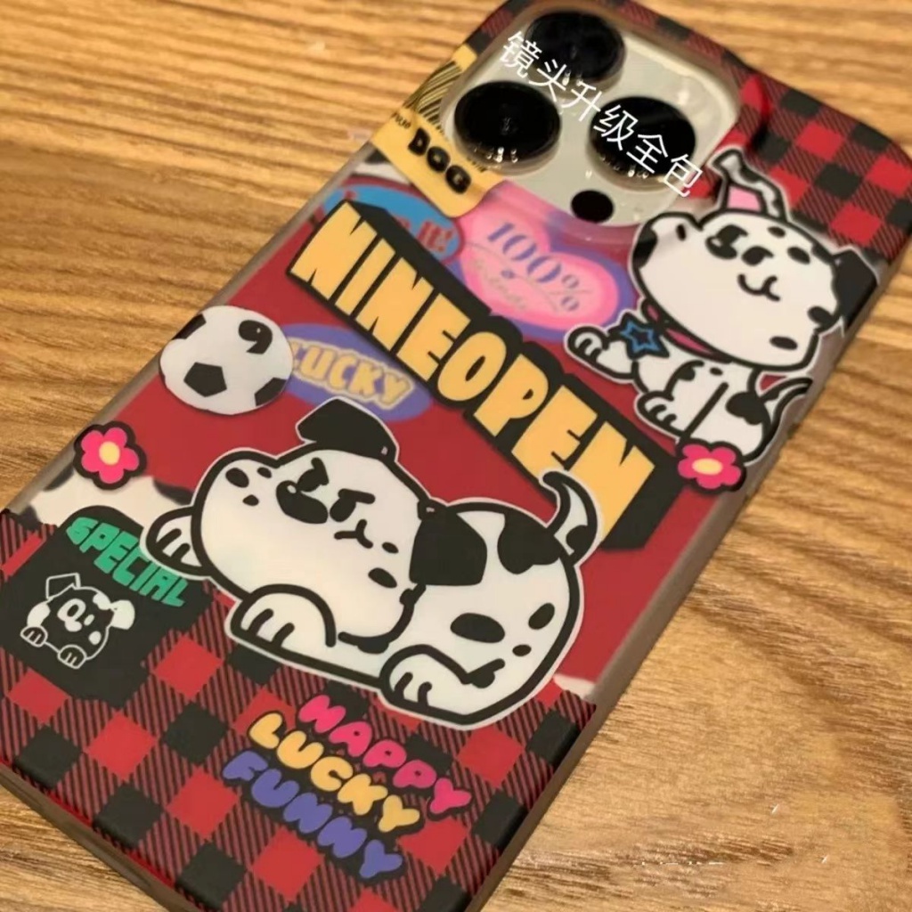 ✅Ốp Điện Thoại Dẻo Họa Tiết Kẻ Sọc / Chú Chó Dễ Thương Cho Iphone 11plus / 12xs / 8 promax / 13 147 xr / Xsmax