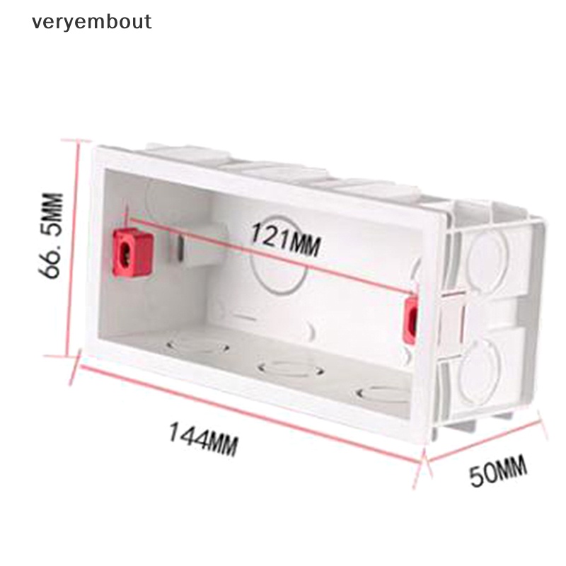 Hộp Công Tắc Tường 118 Loại 47mm Chuyên Dụng