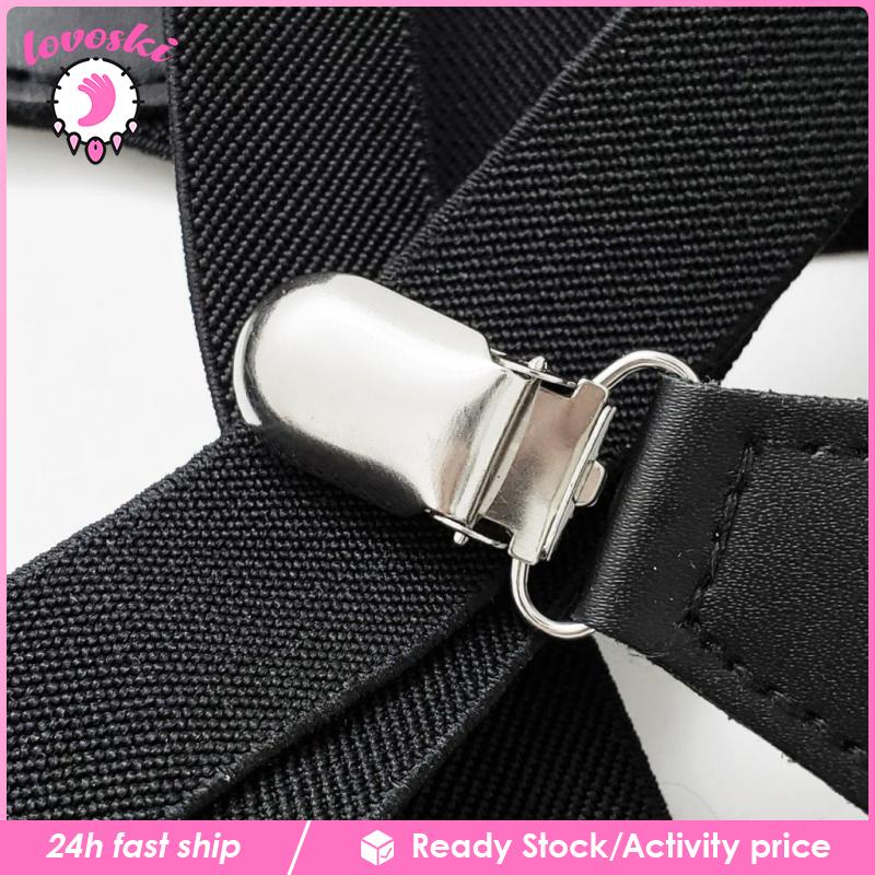 Quần Yếm Đàn Hồi Chống Trượt Có Thể Điều Chỉnh Thời Trang Dành Cho Nam