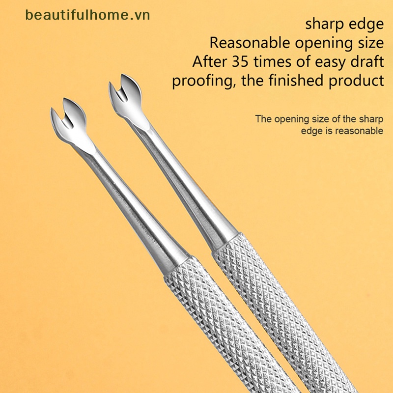 1 Cây Dũa Móng Tay Bằng Thép Không Gỉ Chất Lượng Cao