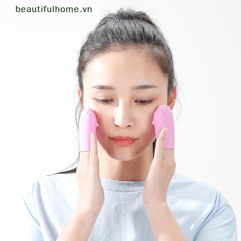 1 Bàn Chải Silicone Rửa Mặt Massage Mềm Mại Tiện Dụng