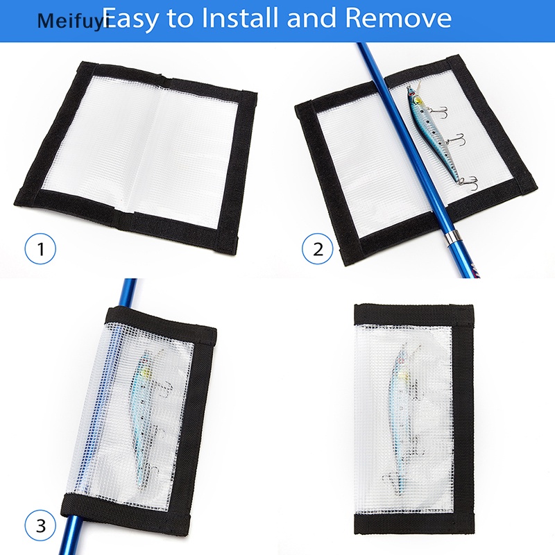 Túi Bọc Móc Câu Cá Bằng PVC Trong Suốt Tiện Dụng