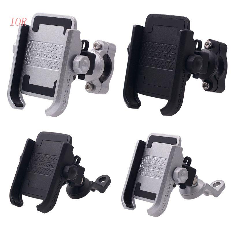 Giá Đỡ Điện Thoại Bằng Nhôm Kèm Sạc Usb Dc 5v / 2a Chuyên Dụng Cho Xe Mô Tô