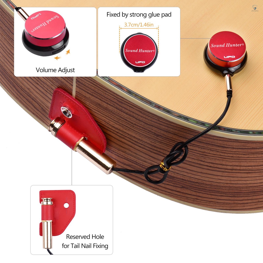 Pickup Thay Thế Cho Đàn Guitar Acoustic Ukulele Violin Viola Erhu