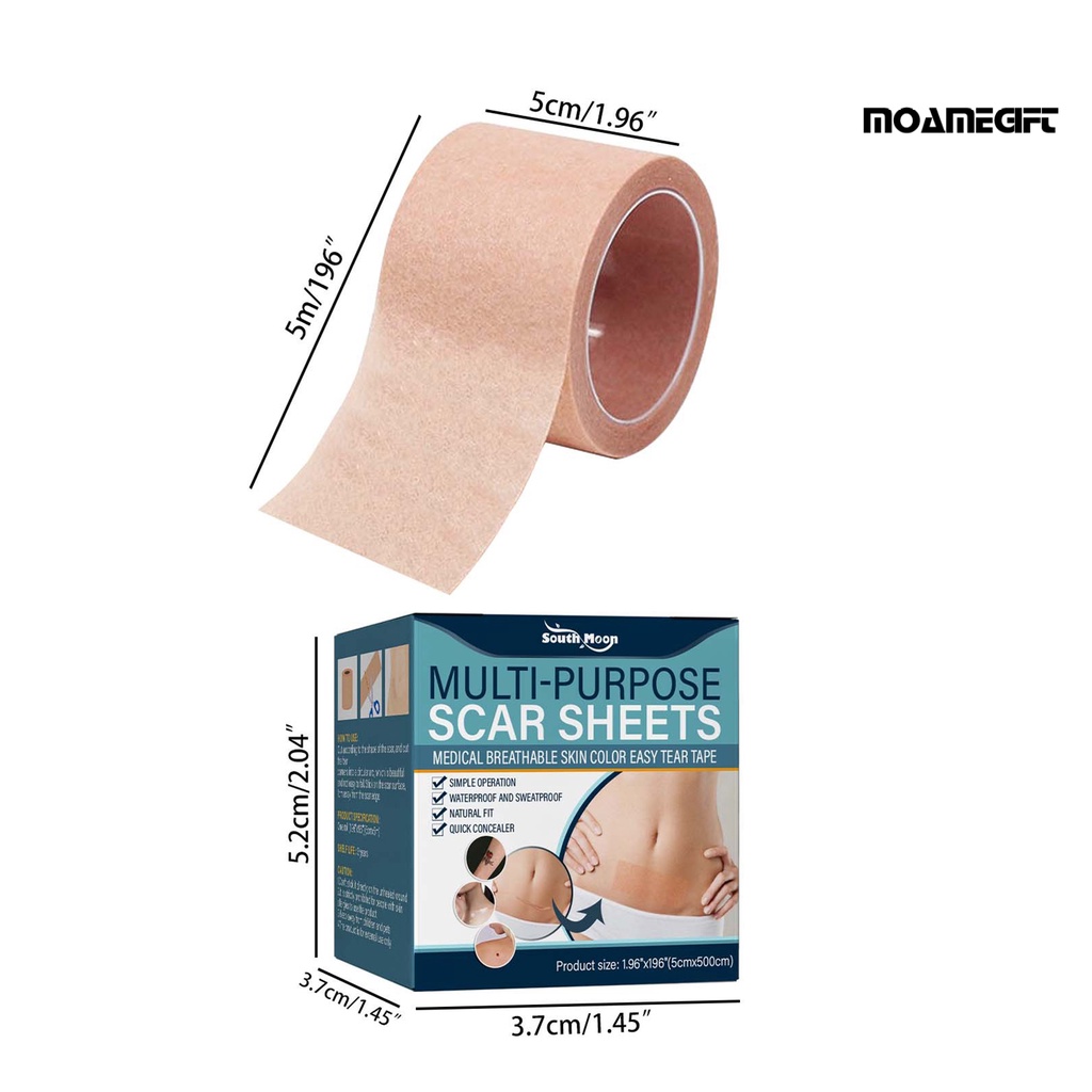 Hộp 50g Miếng Dán Che Khuyết Điểm Hình Xăm Nhẹ Nhàng Không Gây Đau Chống Thấm Nước